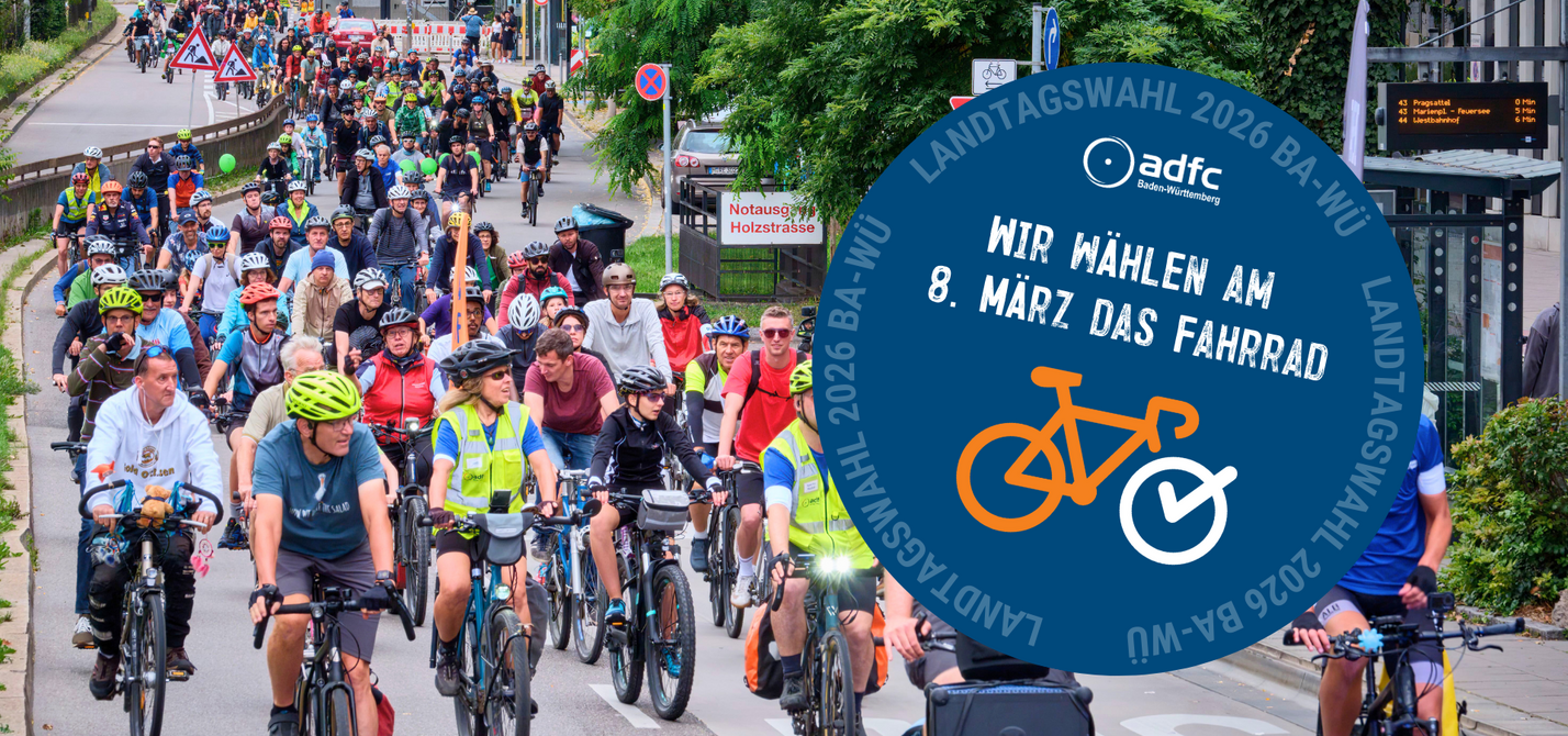 Wir wählen das Fahrrad