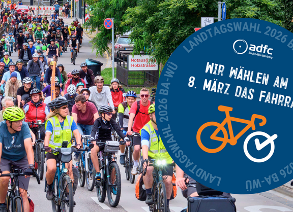 Wir wählen das Fahrrad