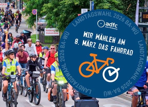 Wir wählen das Fahrrad