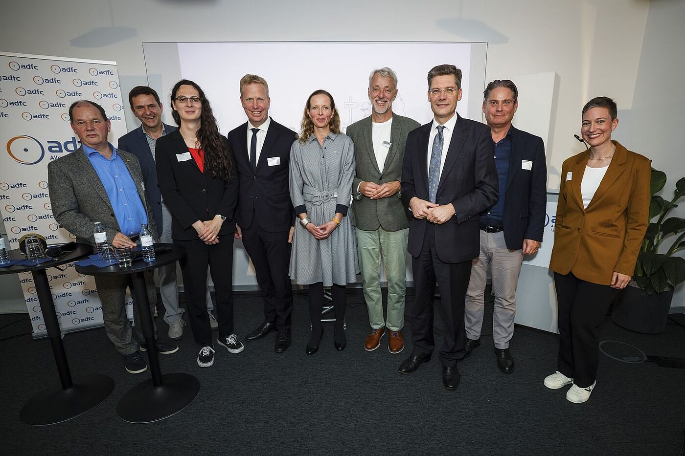 Gruppenbild ADFC-Einweihungsempfang